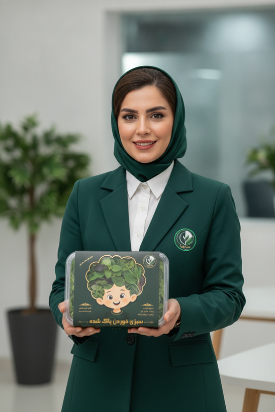 سبزی پاک شده سبورامارکت (200گرمی،خانواده)