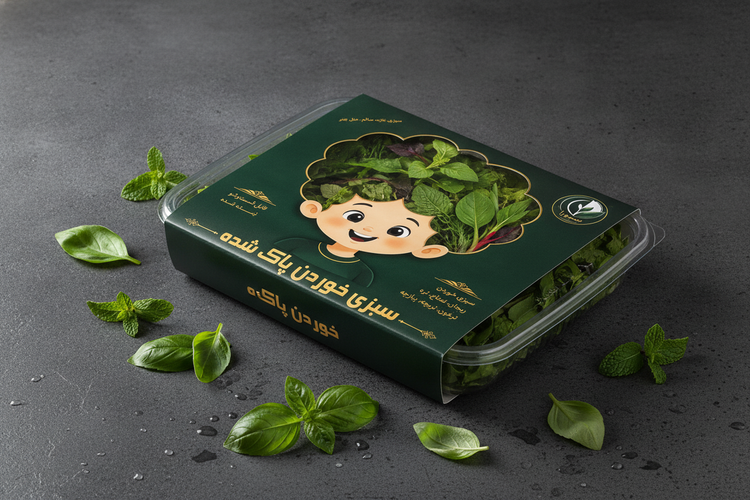 سبزی پاک شده سبورامارکت (200گرمی،خانواده)