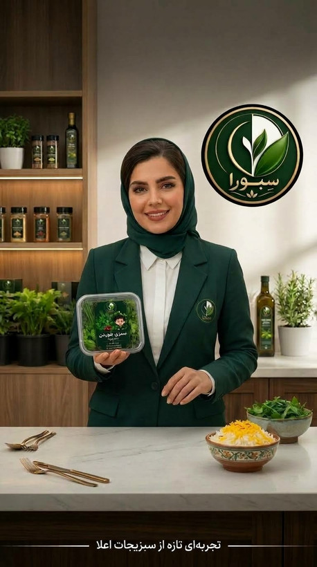 سبزی پاک شده سِبورا (50گرمی،تکنفره)