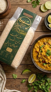برنج هاشمی دانه بلند درجه یک وکیوم شده سبورامارکت در سه وزن متفاوت